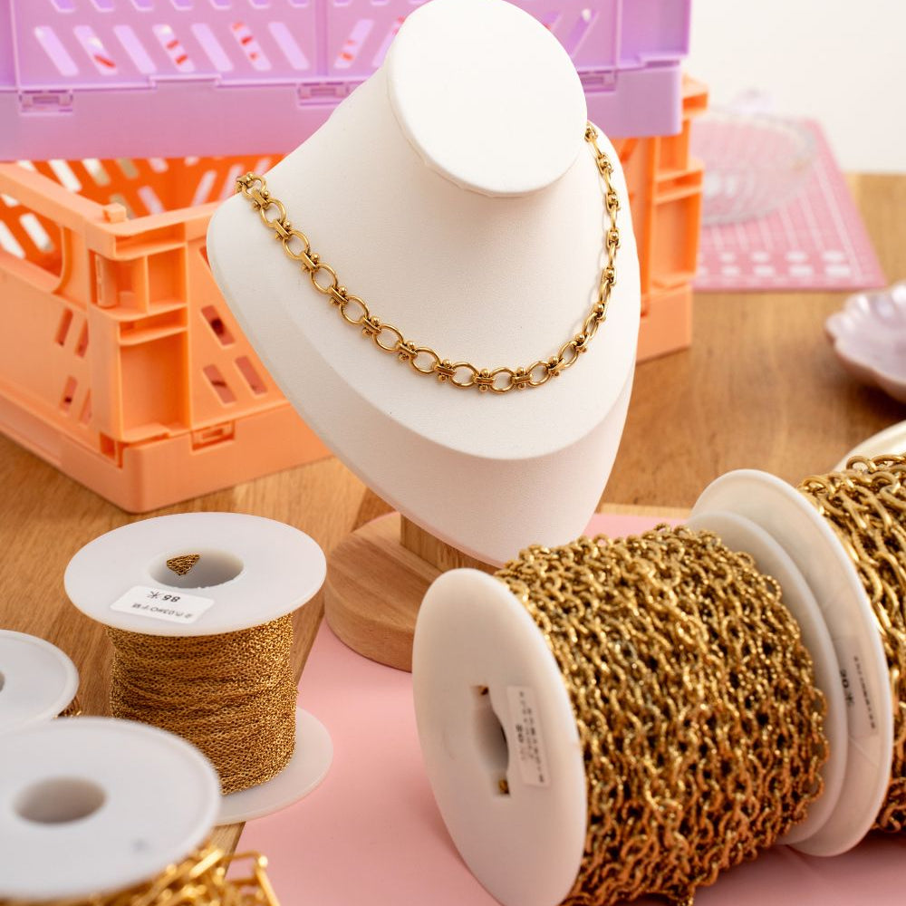 Les différents matériaux que nous utilisons à La Perlerie 22