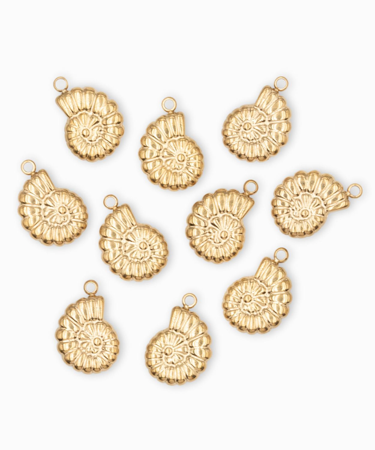 Pendentif ammonite 12x10mm
