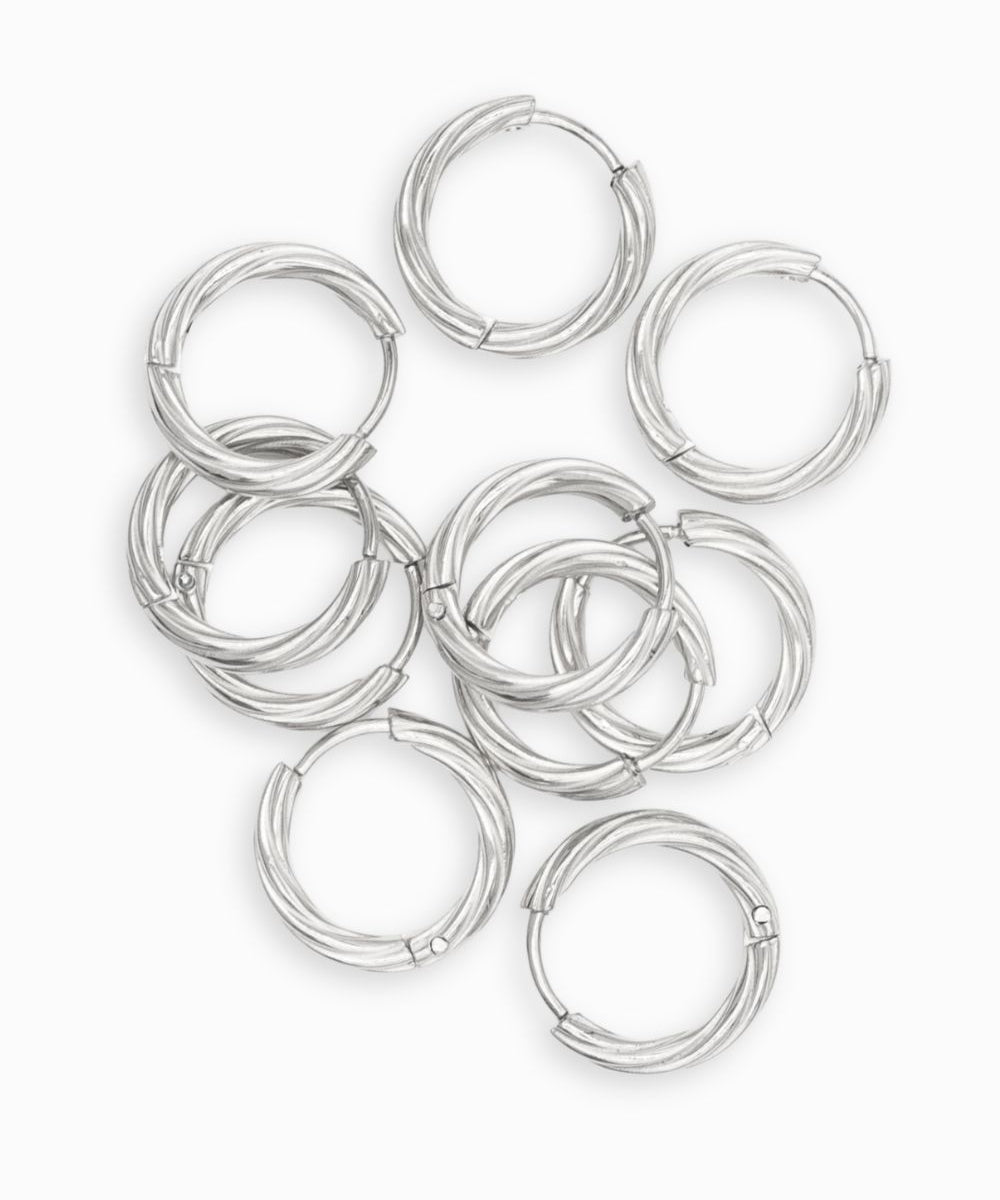 Créole torsade 15mm