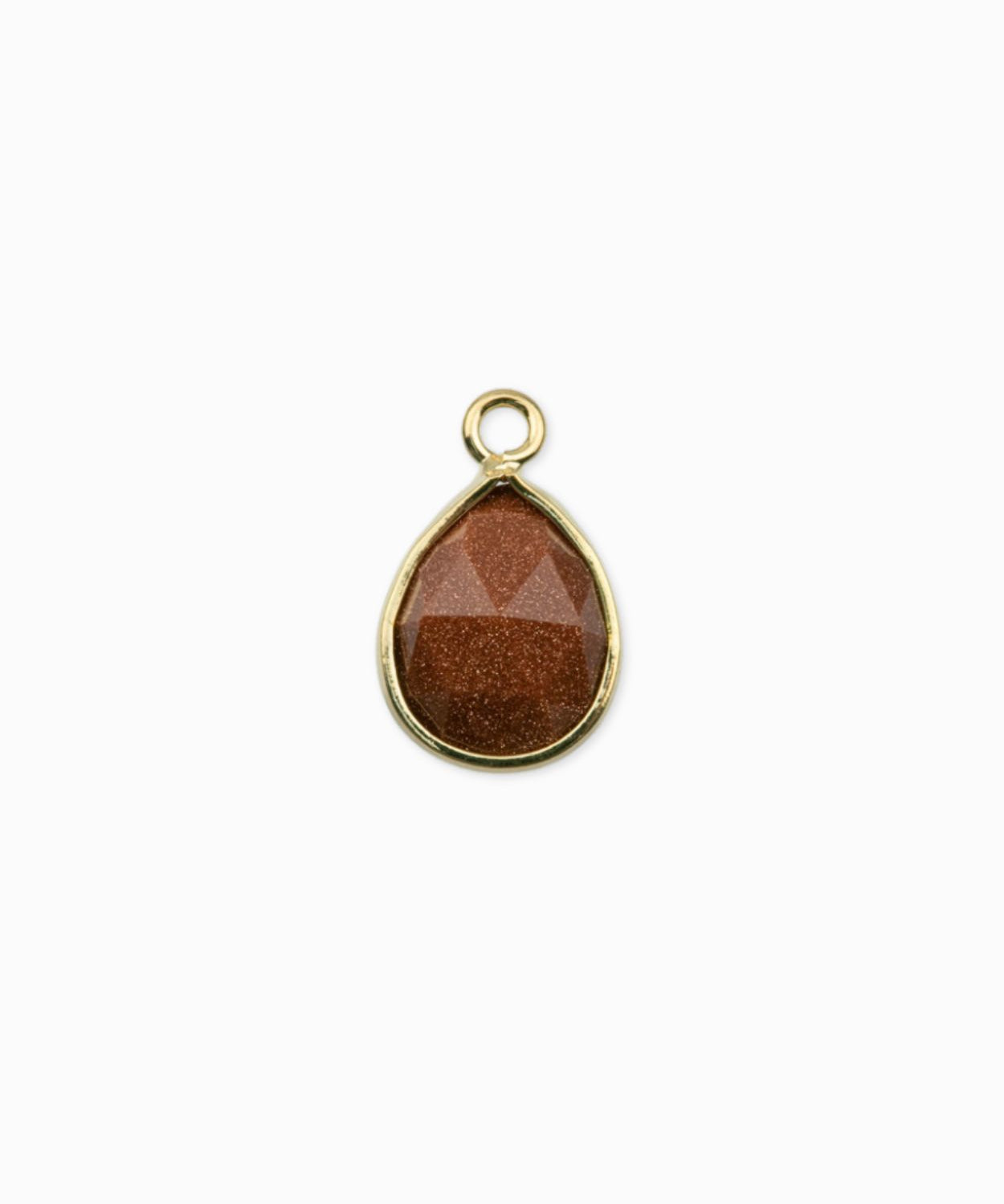 Pendentif goutte 14x9mm