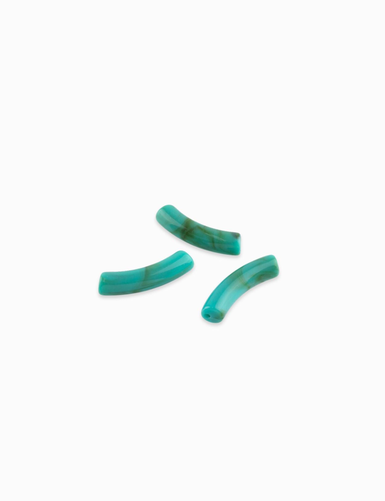 Perles Tubes En Acrylique 33 X 8 Mm Turquoise Marbr Lot De 20 La perles-tubes-en-acrylique-33-x-8-mm-turquoise-marbr-lot-de-20-la