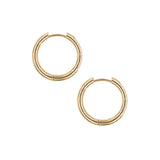 Créoles strass 18mm
