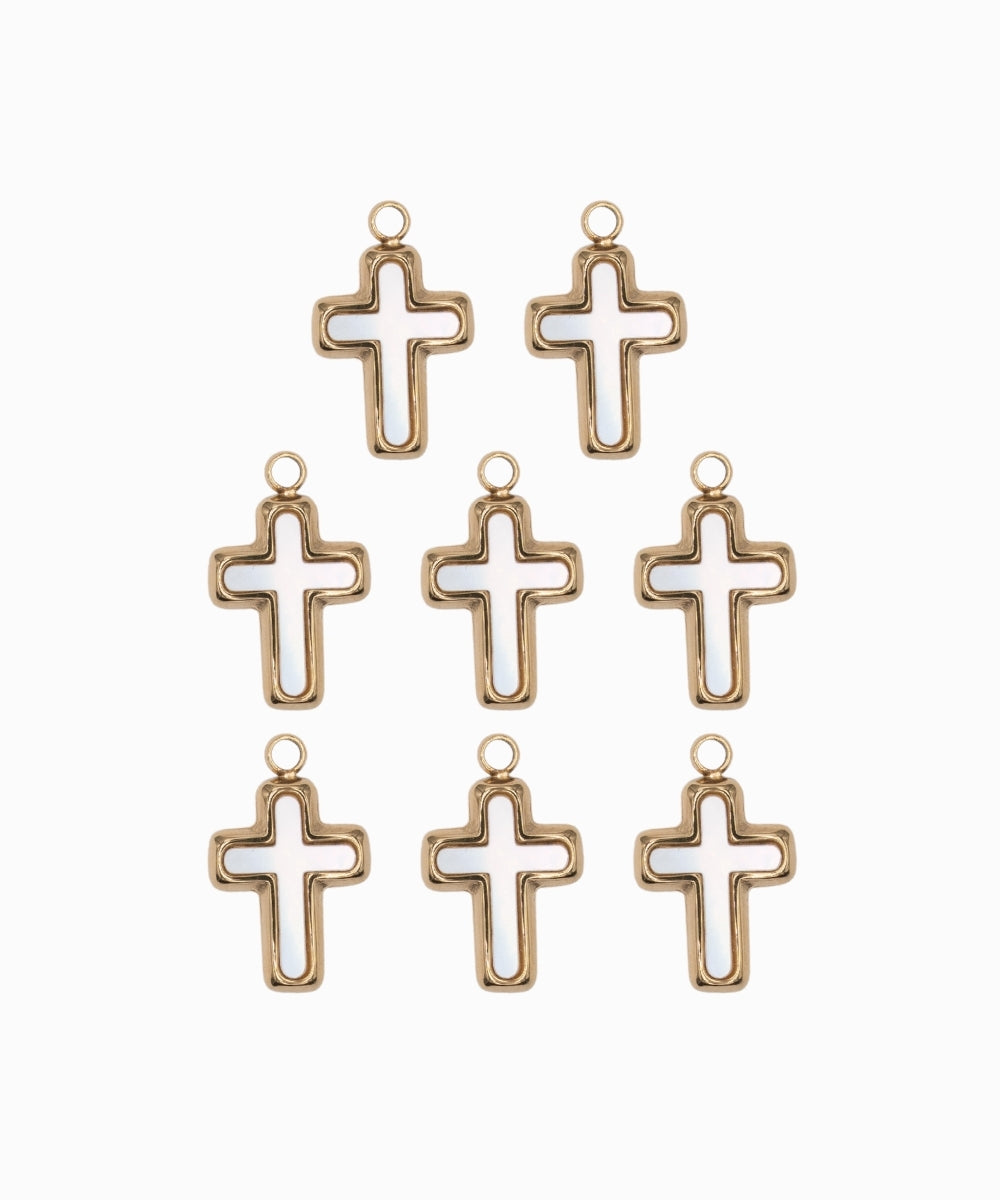 Pendentif croix 12x9mm