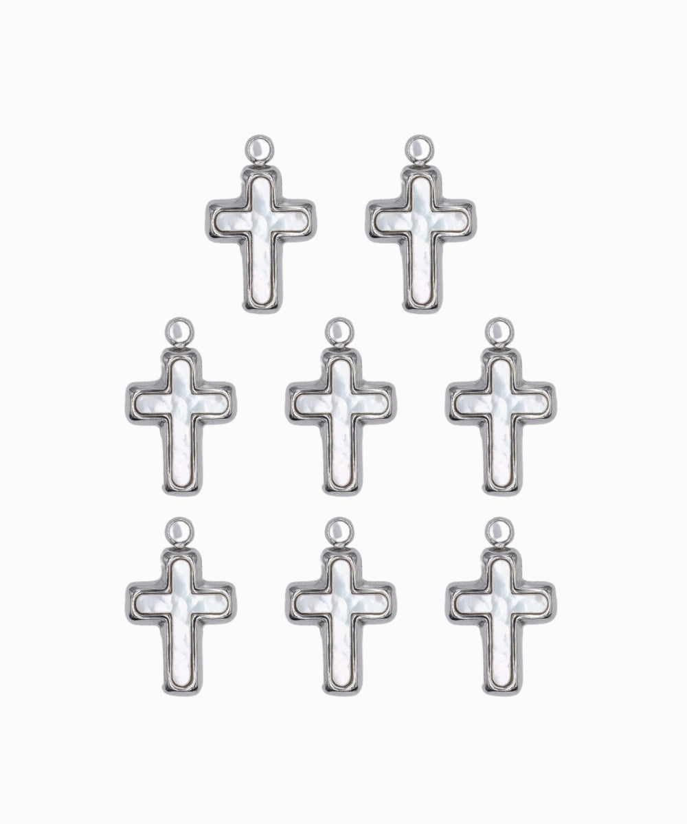 Pendentif croix 12x9mm