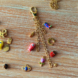 Pendentif tulipes 22.5x12mm