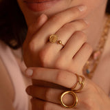 Bague Caducée 11x22mm