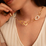 Chaîne ovale alternée 25x16mm