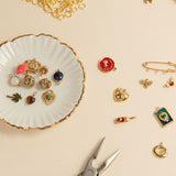 Pendentif pierre fines coeur 8x8.5mm