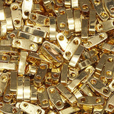 Perles Miyuki Quarter Tila 1,20mm - 24kt Gold Plated