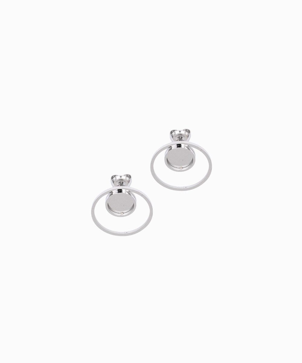 Clous d'oreilles cercles 8mm