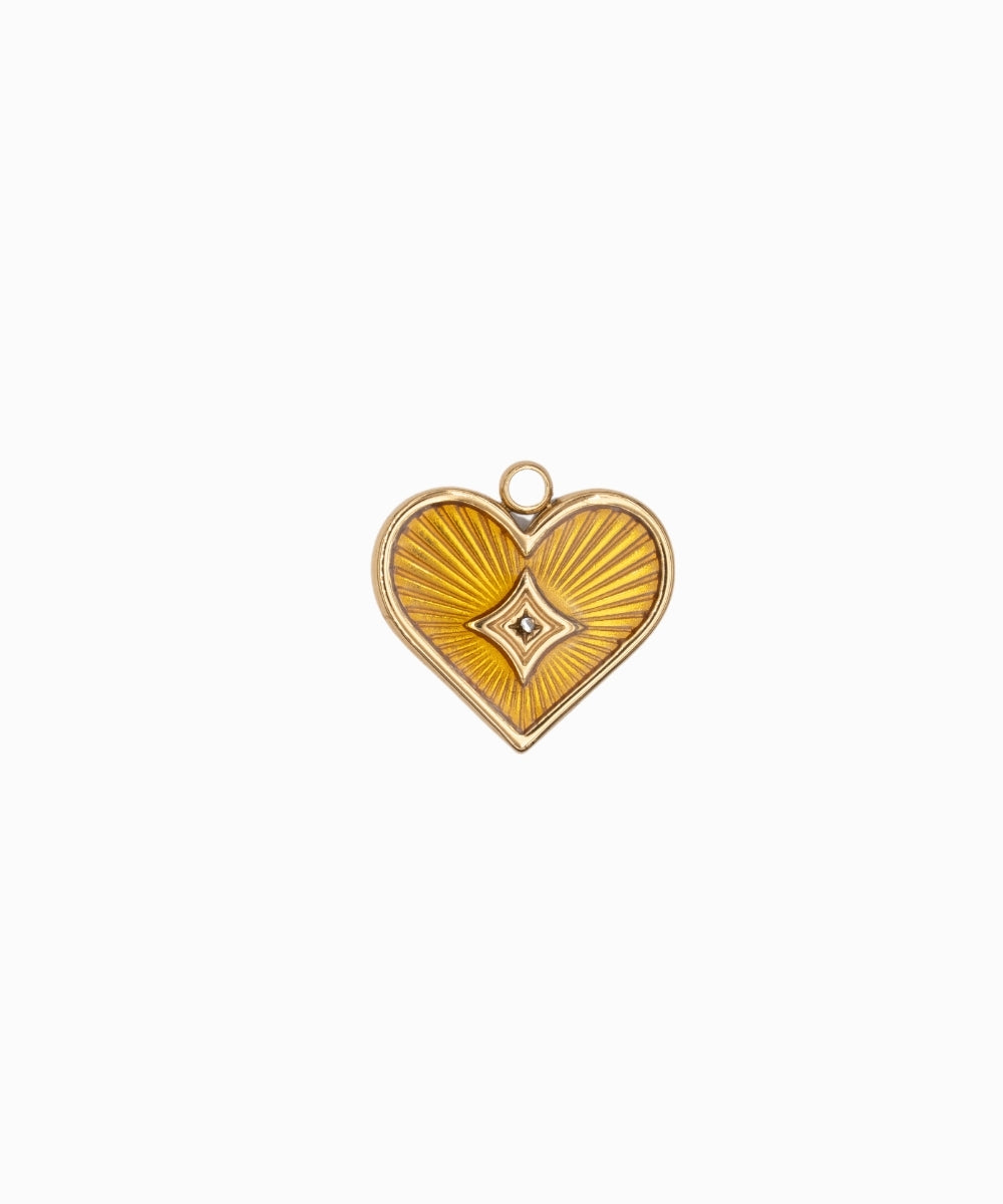 Pendentifs coeur 16x15mm