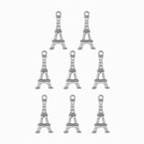 Pendentif Tour Eiffel Strass 17x9mm