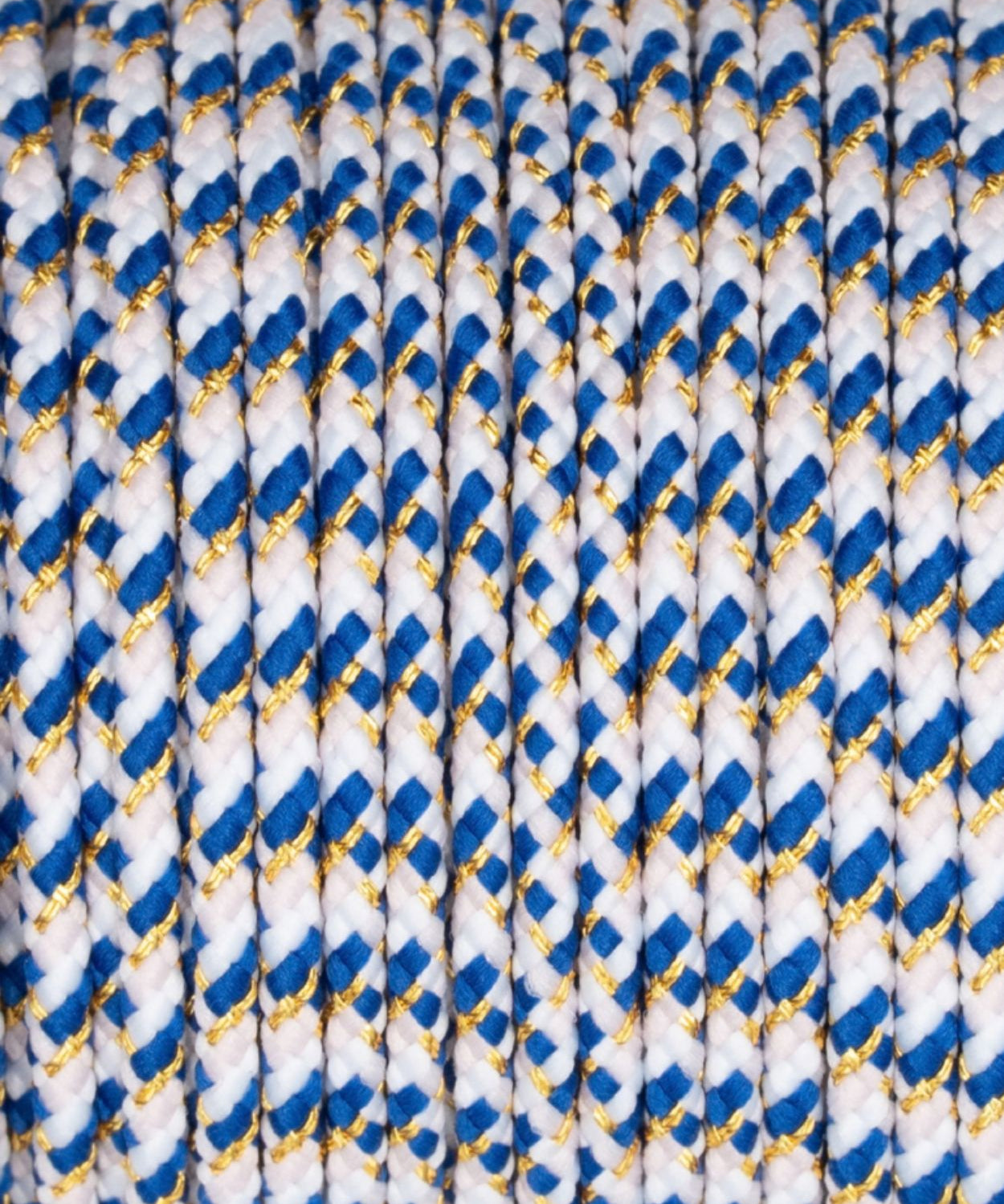 Fil de nylon et coton tressé 2mm - Azurine