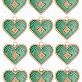 Pendentifs coeur 16x15mm