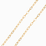 Chaîne ovale 6x4mm