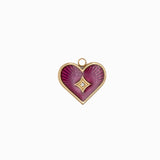 Pendentifs coeur 16x15mm