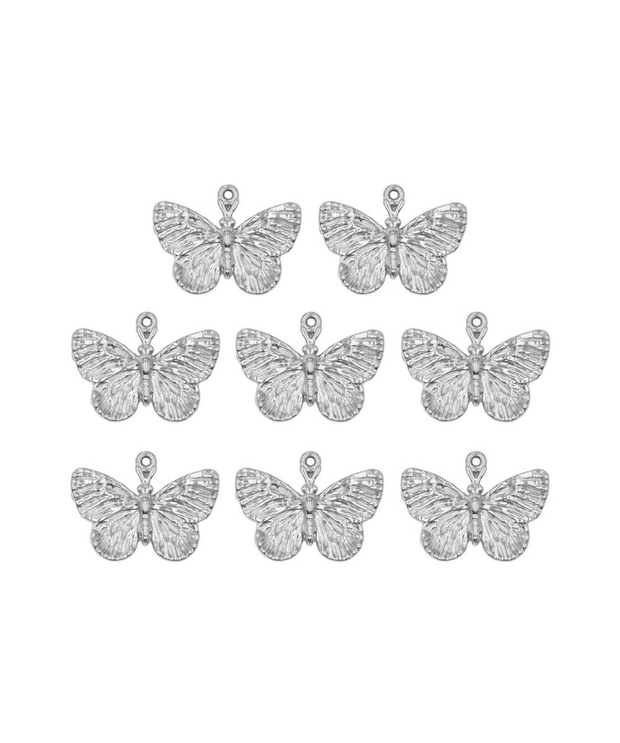 Pendentif papillon 11x17mm