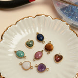 Pendentif pierre fine coeur serti 12.50x 10.55mm