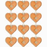 Pendentifs coeur 16x15mm