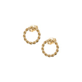 Clous d'oreilles torsadé 12 mm