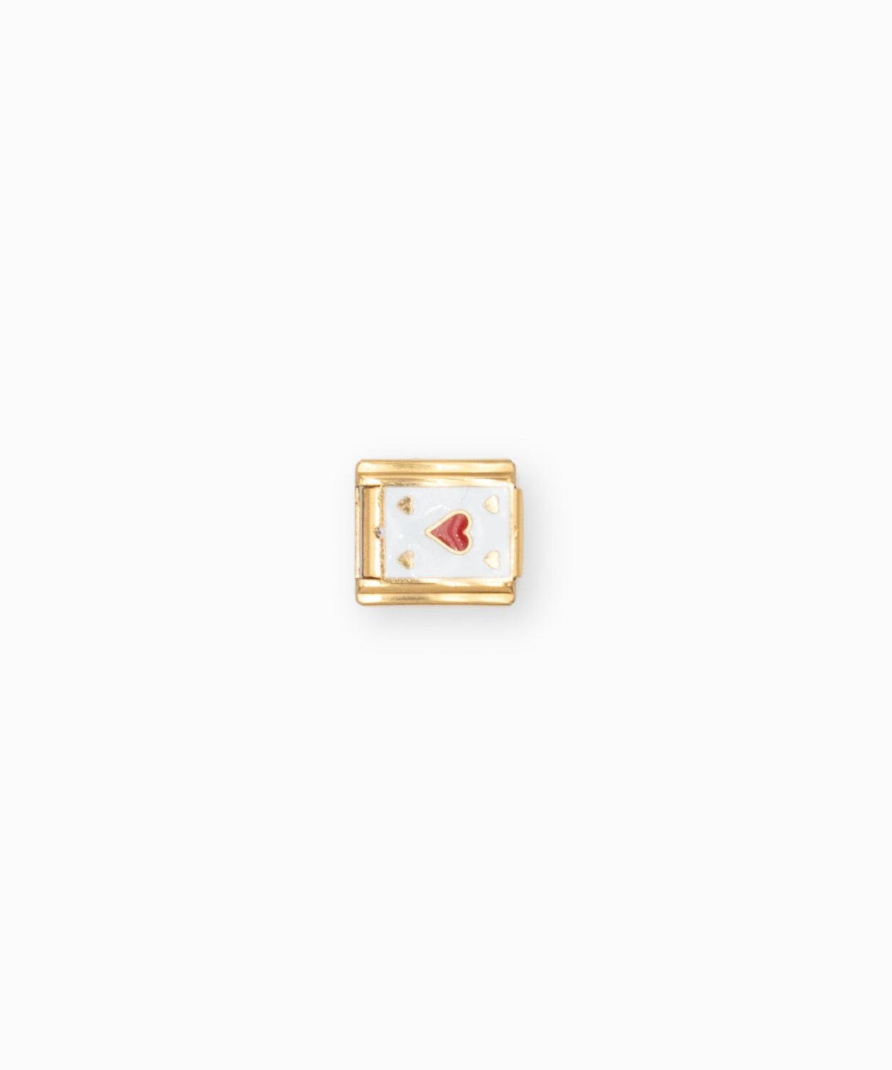 Maillon italien 9x10mm - Doré