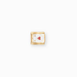 Maillon italien 9x10mm - Doré