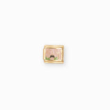 Maillon italien 9x10mm - Doré