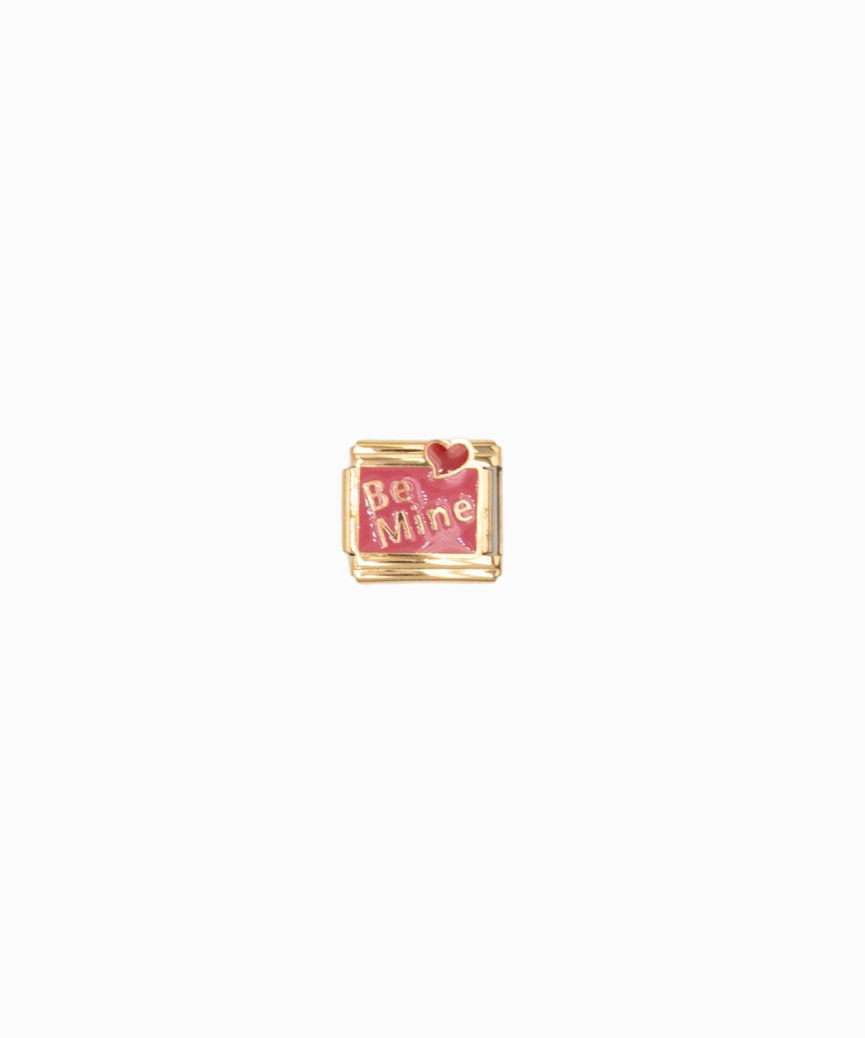 Maillon italien 9x10mm - Doré