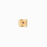 Maillon italien 9x10mm - Doré