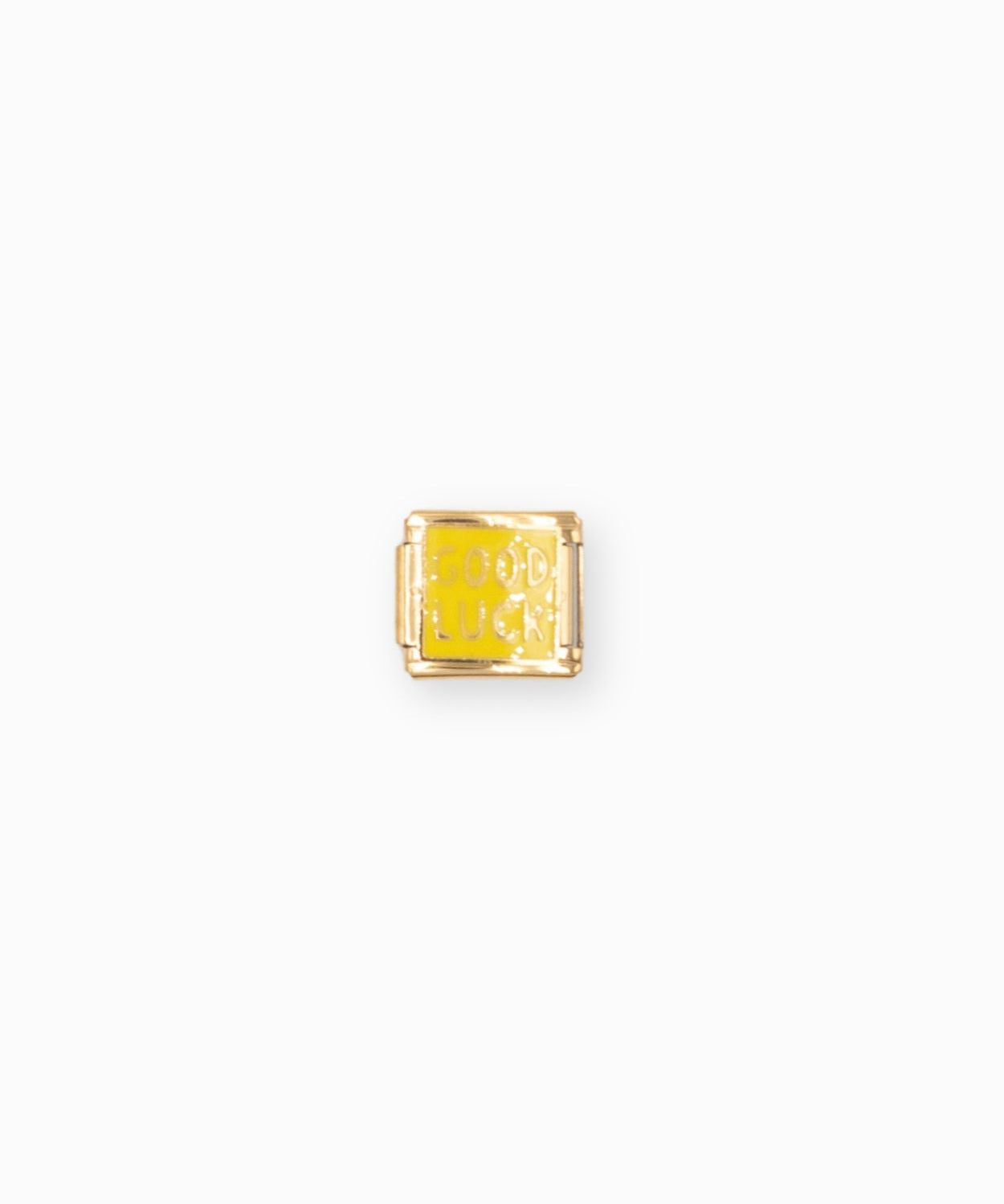 Maillon italien 9x10mm - Doré