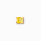 Maillon italien 9x10mm - Doré