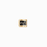 Maillon italien 9x10mm - Doré