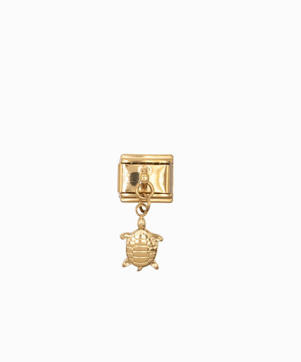 Maillon italien 9x10mm - Doré