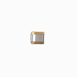 Maillon italien 9x10mm - Rhodié
