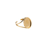 Bague Duo Linea 14x10mm
