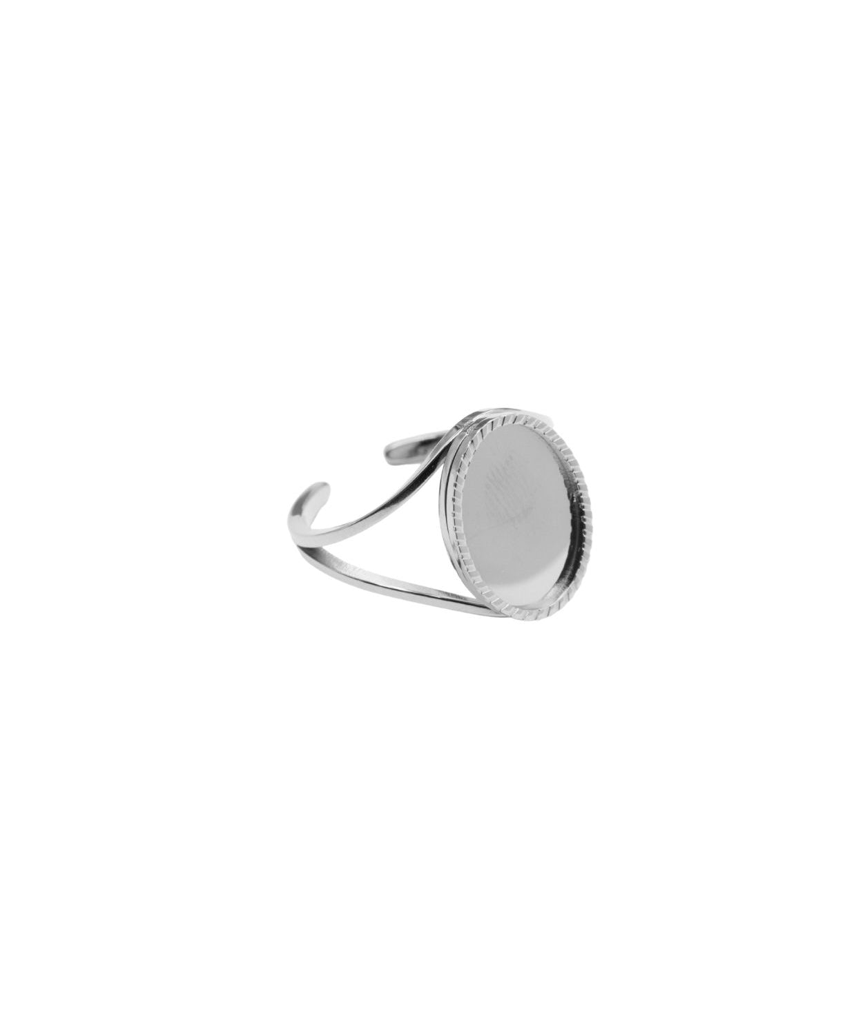 Bague Duo Linea 14x10mm