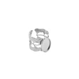 Bague Ginkgo 10x14mm