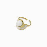 Bague Hora plateau 8mm