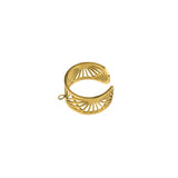 Bague Lara ajourée à attache