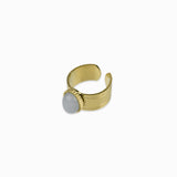 Bague Orbona plateau 10x8mm