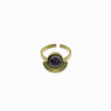 Bague frange plateau 8mm