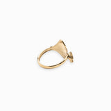 Bague ginkgo 6mm