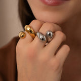 Bague goutte 24x25.5mm