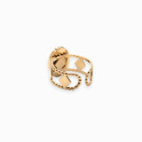 Bague losange 14x10mm