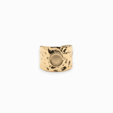 Bague martelée 6mm