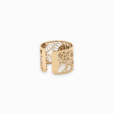 Bague motif marguerite 6mm