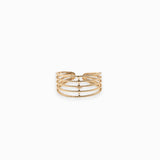Bague 5 rangs 9.50x19.50mm