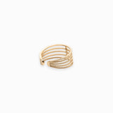 Bague 5 rangs 9.50x19.50mm