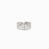 Bague 5 rangs 9.50x19.50mm