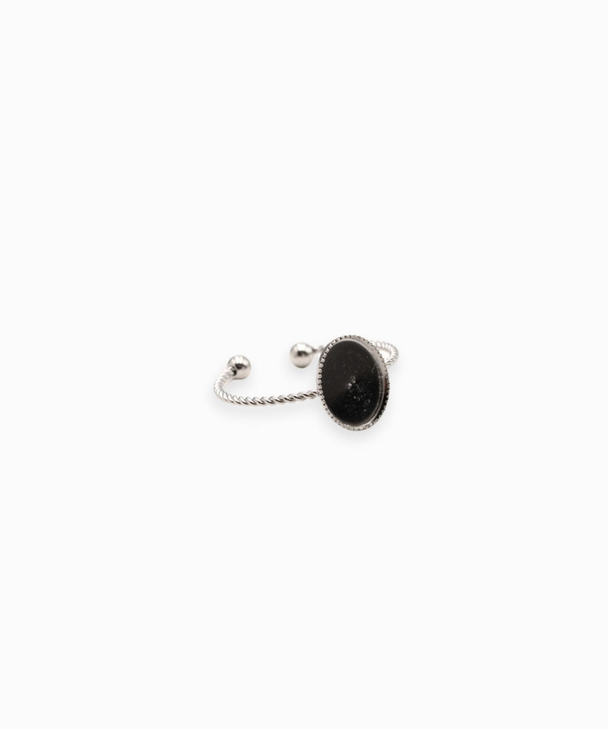 Bague torsadé 10x8mm